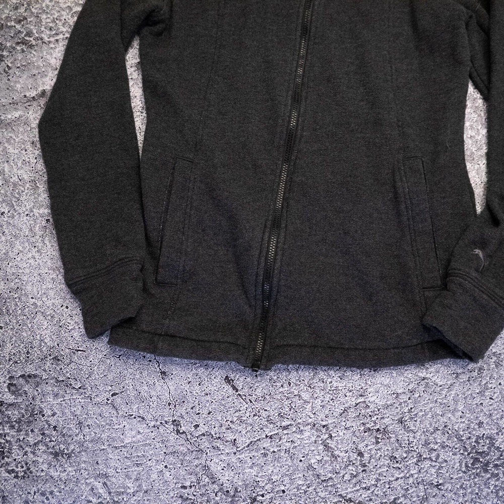Puma Womans Sweatshirt Cowl Neck XS Asymmetrical full zip Hiking Running - Picture 4 of 13